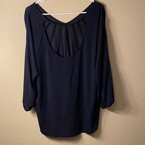 Source Unknown Midnight Blue Women's Top